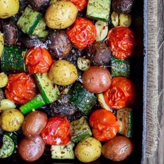 Roasted Potatoes or Root Vegetable Medley